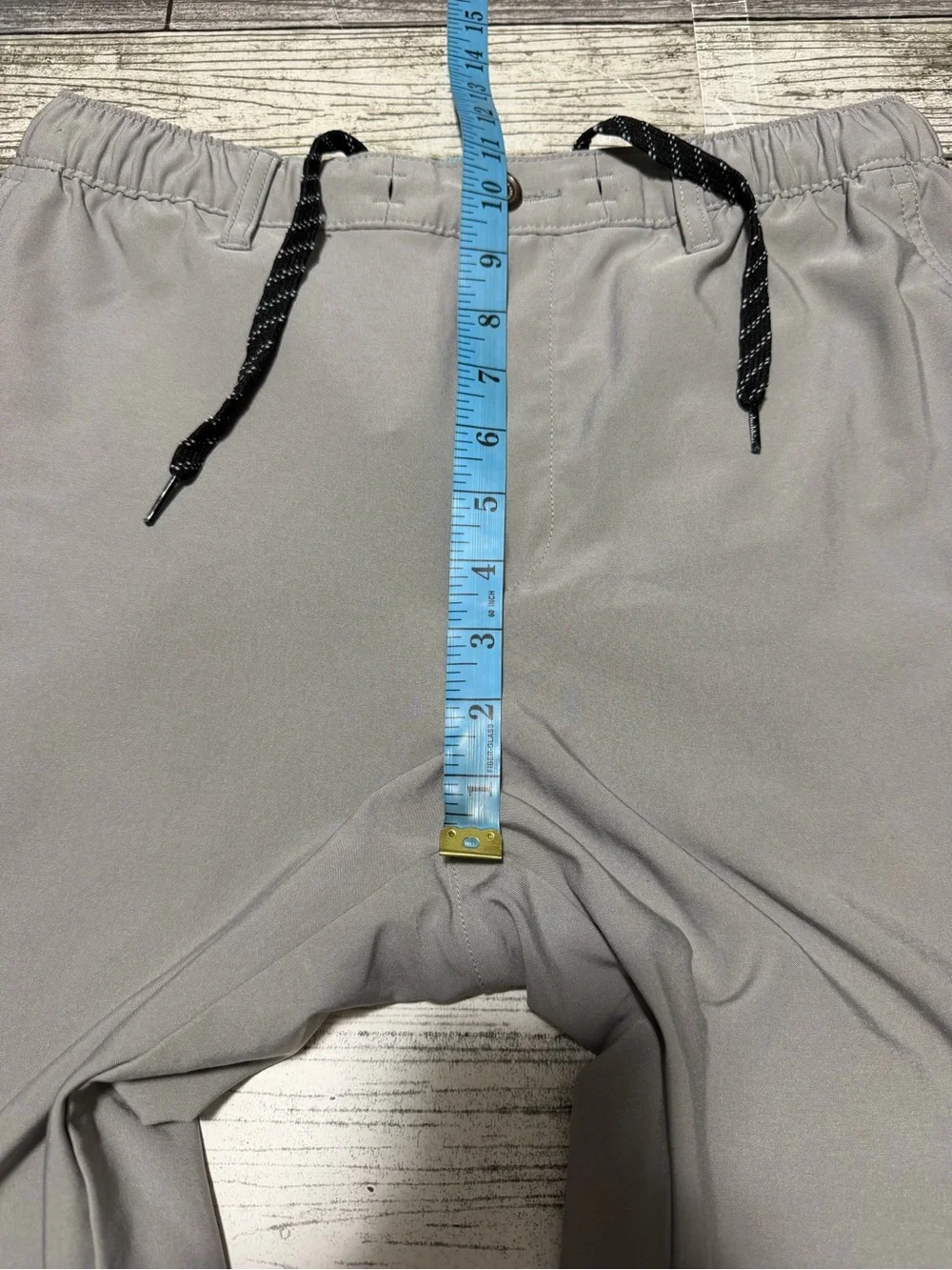 Chubbies Everywear Pants Men’s M Gray Stretch Drawstring Chino (Inseam 29)
